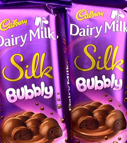 Cadbury Dairy Milk Silk Bubbly Chocolate, 50g 3