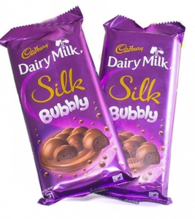 Cadbury Dairy Milk Silk Bubbly Chocolate, 50g 4