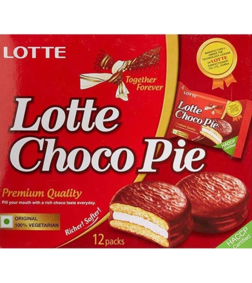 Lotte Choco Pie 12Packs (Indian) 336 Gm