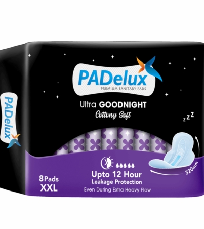 PADelux Sanitary Pads Ultra Goodnight XXL, 320mm- 8Pads